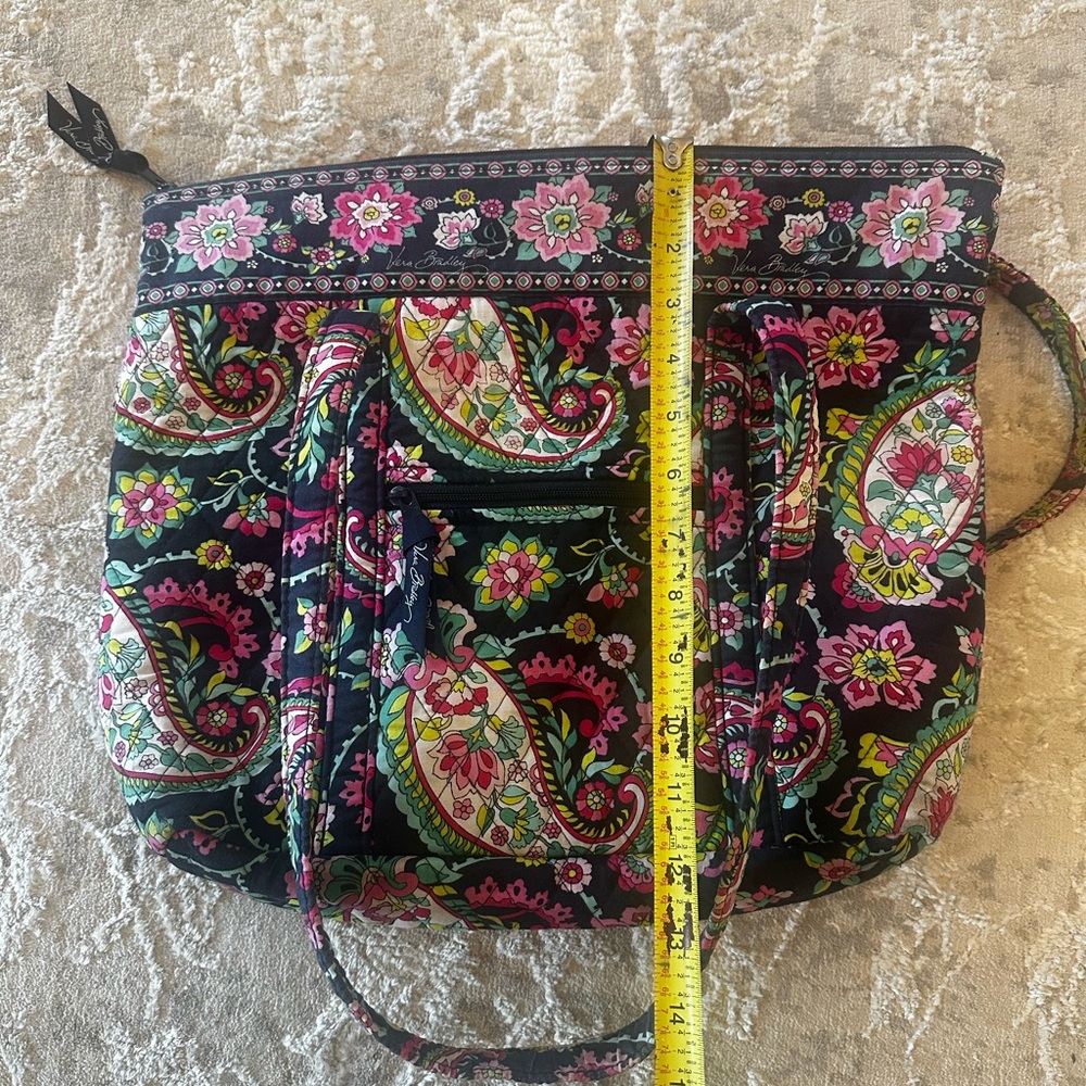 Vera Bradley Floral Paisley Quilted Tote